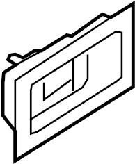 View 9L3Z1522601AB Interior Door Handle Full-Sized Product Image