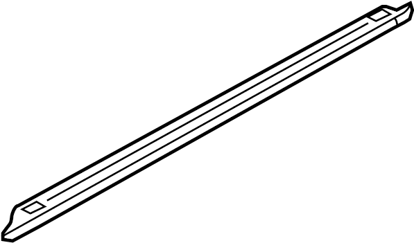 View BL3Z84291A40AA Truck Bed Molding (Upper) Full-Sized Product Image