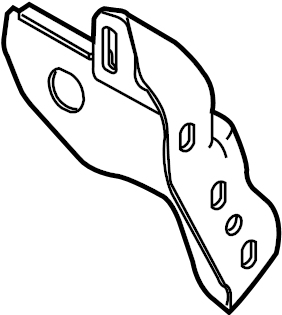 View 9L3Z17788B Bumper Face Bar Bracket Full-Sized Product Image