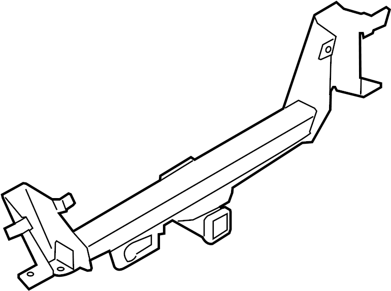 View 9L3Z17D826A Bumper Face Bar Reinforcement Beam Full-Sized Product Image