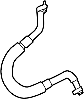 View BL3Z19867A A/C Refrigerant Suction Hose Full-Sized Product Image