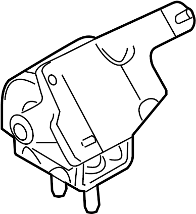 View BL3Z6038J Engine Mount (Front, Rear) Full-Sized Product Image