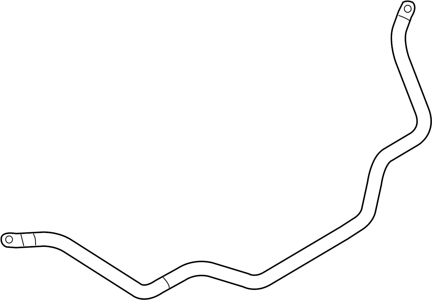 View AL3Z5482A Suspension Stabilizer Bar Full-Sized Product Image