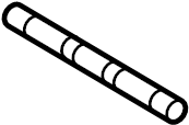 View AL3Z3A428C Axle. Shaft. (Front) Full-Sized Product Image