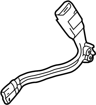 View BL3Z1561202BC Seat Belt Receptacle Full-Sized Product Image