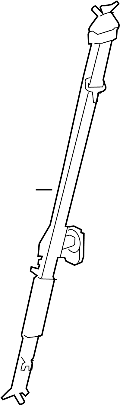 View CL3Z18611B68AC Seat Belt Lap and Shoulder Belt (Rear) Full-Sized Product Image