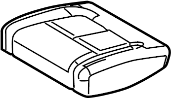 View AL3Z1863805AA Seat Cover (Rear) Full-Sized Product Image