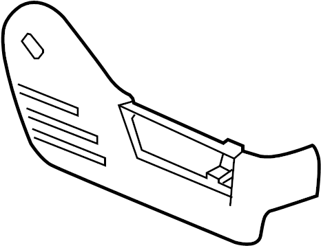 View 9L3Z1862187CA Cover. Valance. Panel.  Full-Sized Product Image