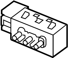 View 9L3Z14A701A Switch. Seat.  Full-Sized Product Image