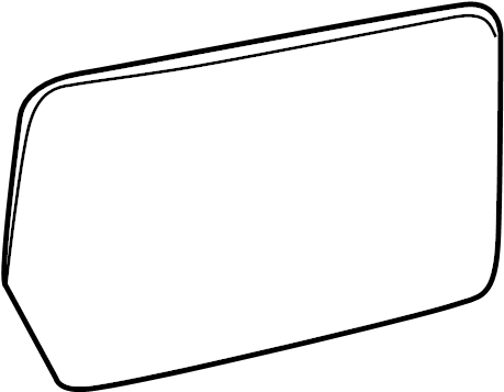 View BL3Z17K707B Door Mirror Glass (Rear) Full-Sized Product Image
