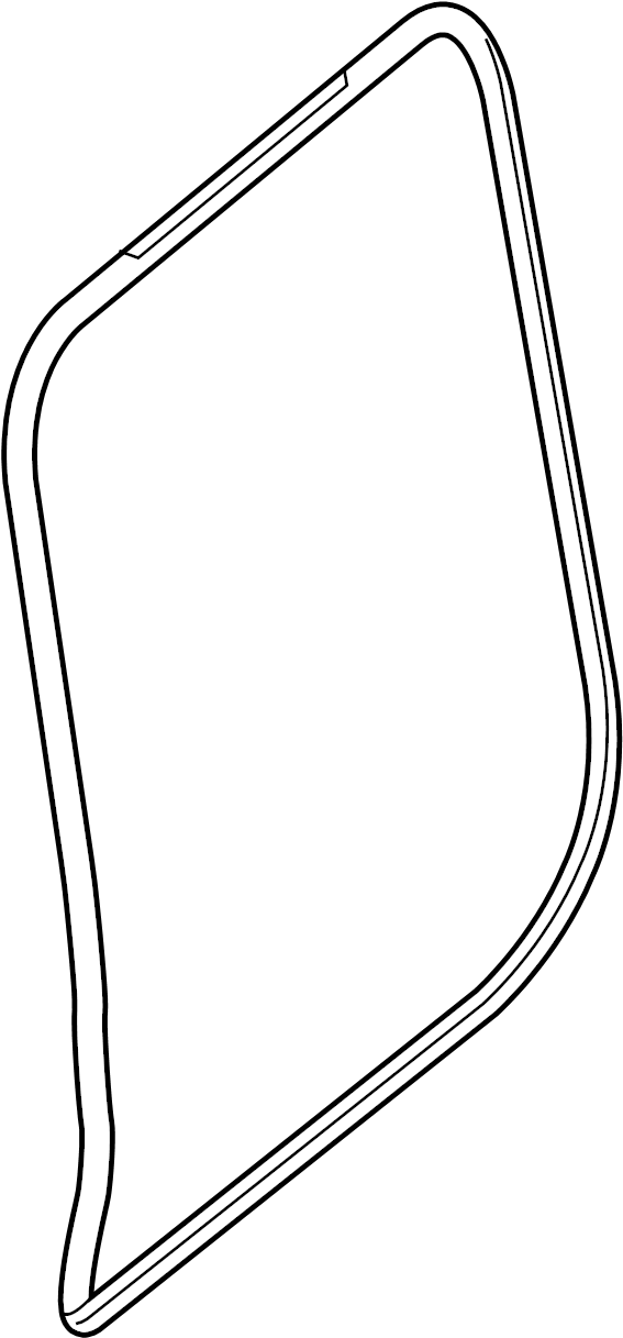 View BL3Z16253A10A Door Seal (Front, Rear, Upper, Lower) Full-Sized Product Image