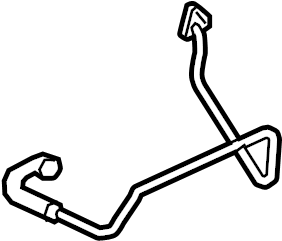 View HL3Z9G440A Turbocharger Oil Line Full-Sized Product Image