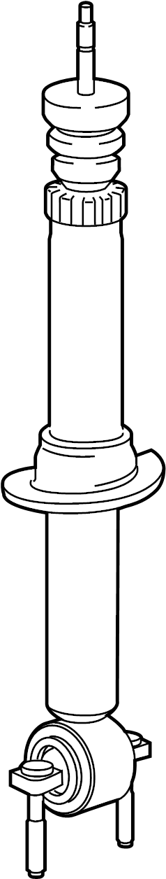 View HL3Z18124D Suspension Shock Absorber Full-Sized Product Image