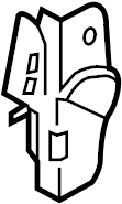 View ML3Z9943151B Tailgate Latch Full-Sized Product Image