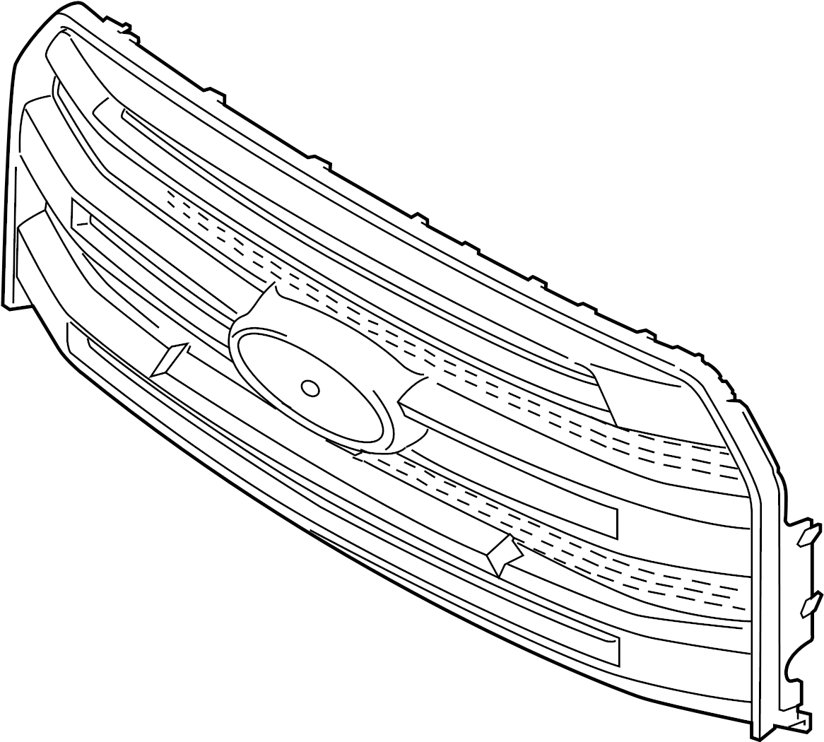 View FL3Z8200MA Grille (Lower) Full-Sized Product Image