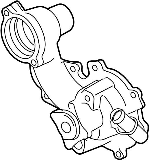 View JT4Z8501C Engine Water Pump Full-Sized Product Image