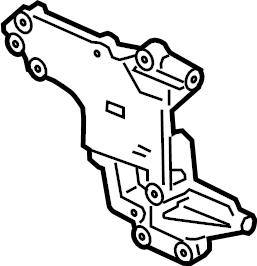 View JL3Z10A313A A/C Compressor Bracket Full-Sized Product Image