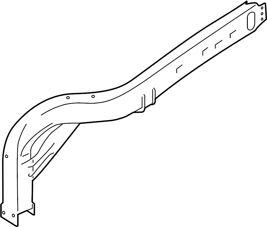 View JL3Z16C274A REINFORCED. Rail. (Front, Rear, Upper) Full-Sized Product Image
