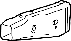 View FL3Z5D058A Frame Rail End (Front) Full-Sized Product Image