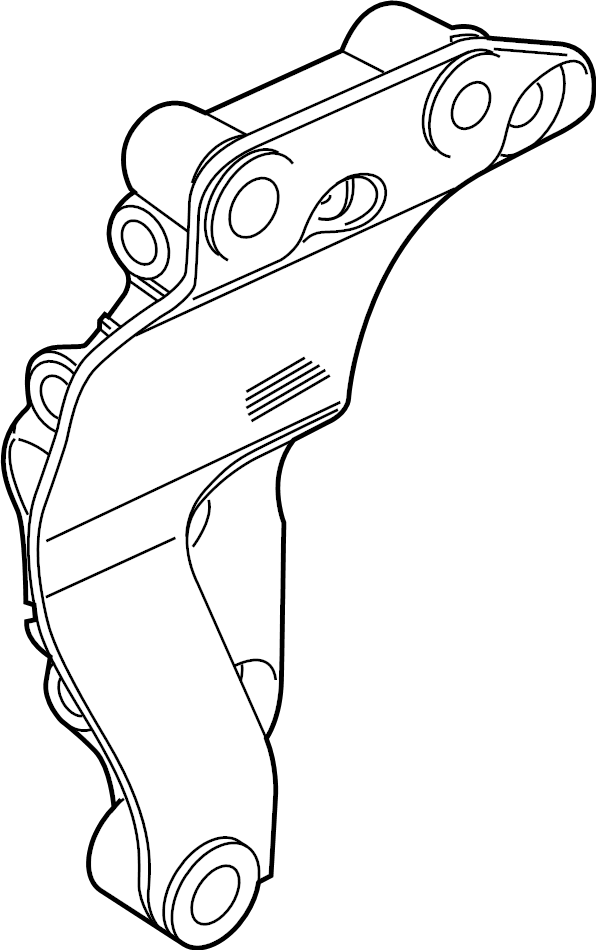 View JL3Z10A313B Alternator Bracket Full-Sized Product Image