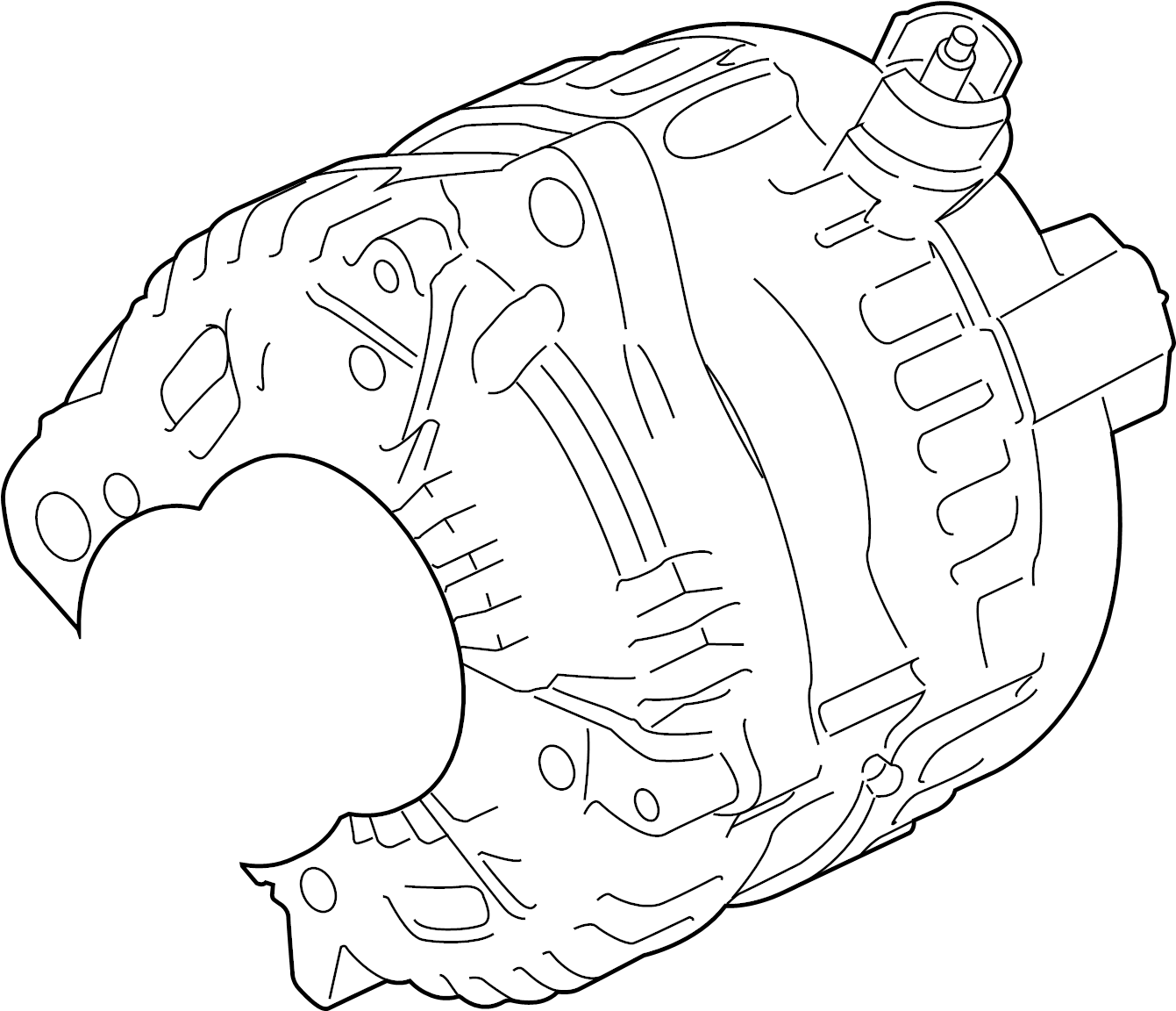 View FL3Z10346G Alternator Full-Sized Product Image