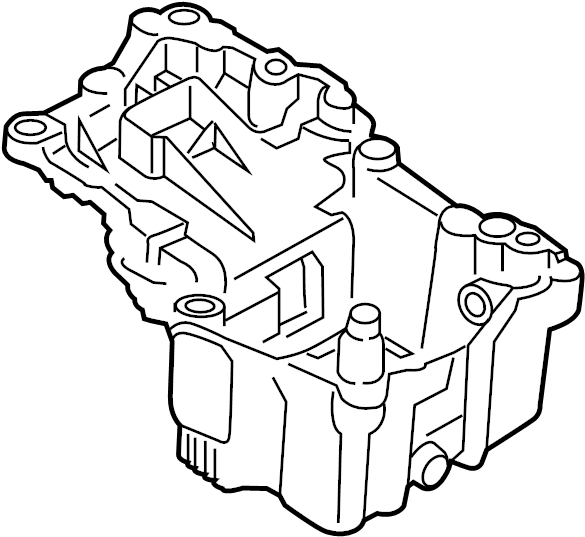 View FL3Z6675C Engine Oil Pan Full-Sized Product Image