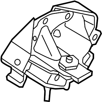 View JL3Z6068D Automatic Transmission Mount Full-Sized Product Image
