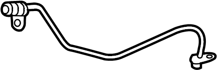 View JT4Z9G440A Turbocharger Oil Line Full-Sized Product Image