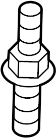 View W716473S437 Engine Cover Bolt Full-Sized Product Image