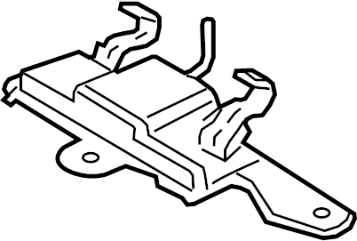 View BL3Z6N081B Engine Cover Bracket (Rear) Full-Sized Product Image