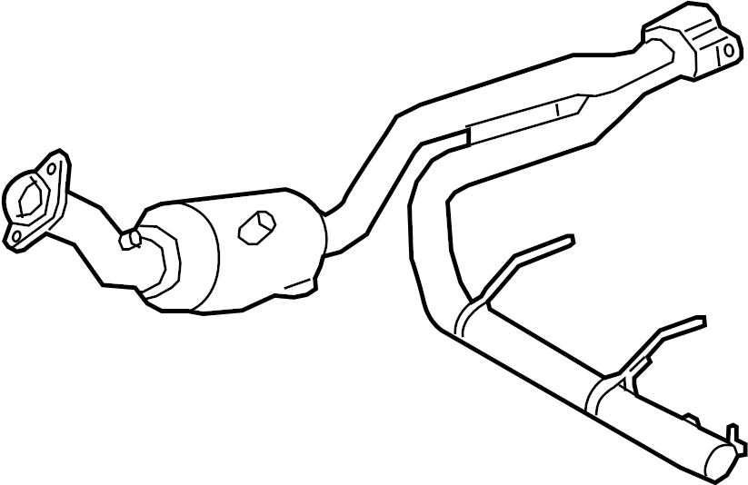 View FL3Z5E212M Catalytic Converter Full-Sized Product Image