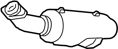 View JL3Z5E212F Catalytic Converter Full-Sized Product Image