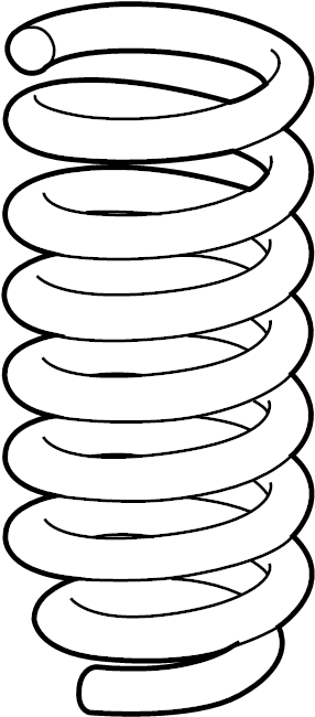View FL3Z5310M Coil Spring (Front) Full-Sized Product Image