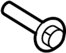 View W790221S900 Screw. Steering.  Full-Sized Product Image