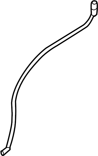 View FL3Z17A605A Windshield Washer Hose (Front, Upper, Lower) Full-Sized Product Image