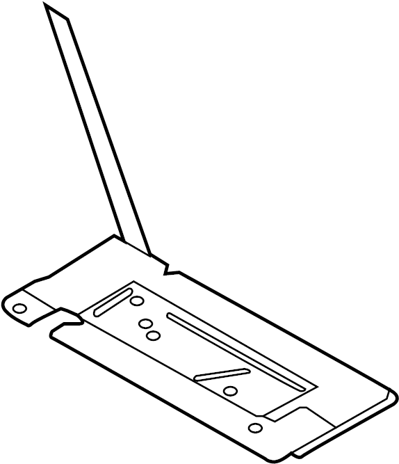 View FL3Z1811516G Floor Jack Bracket Full-Sized Product Image