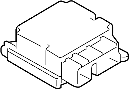 View HL3Z14B321B Air Bag Control Module Full-Sized Product Image