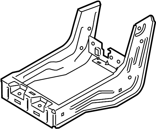 View FL3Z1813562AL HOLDER - CUP. Insert.  Full-Sized Product Image