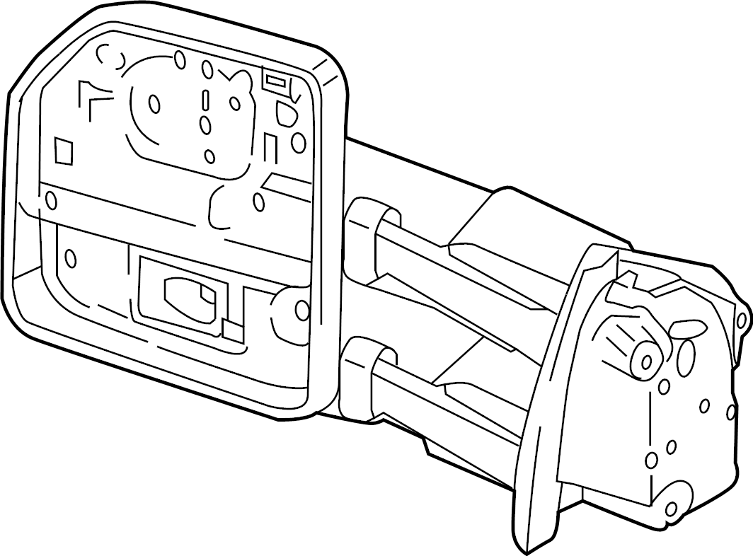 View FL3Z17683AB Door Mirror (Rear) Full-Sized Product Image