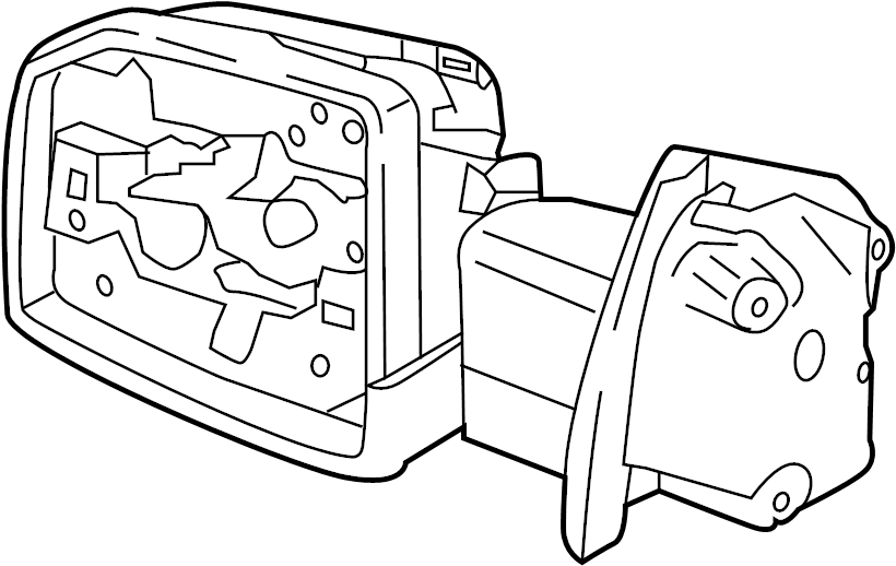 View FL3Z17682JB Door Mirror (Rear) Full-Sized Product Image