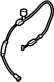 View FL3Z15221A00F Door Latch Cable Full-Sized Product Image