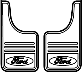 View VHL3Z16A550J Mud Flap Kit Full-Sized Product Image