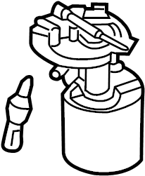 View FL3Z9H307C Pump. Fuel. Sender. Electric.  Full-Sized Product Image