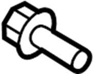 View 6F2Z2N386A Caliper. Bolt. Mount.  Full-Sized Product Image