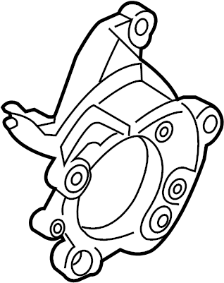 View CL3Z2B637A Brake Dust Shield Bracket Full-Sized Product Image
