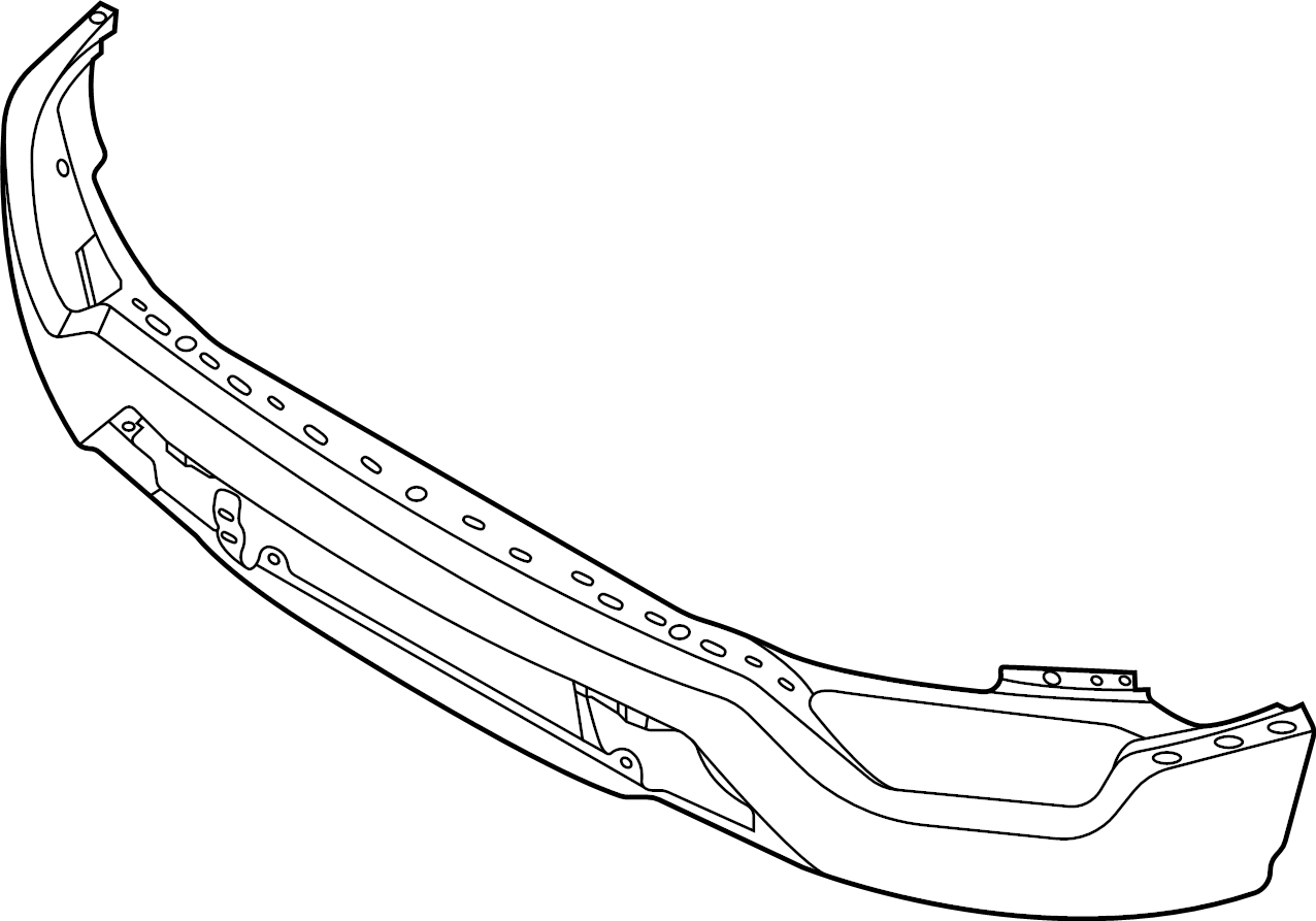 View ML3Z17757FAPTM Bumper Face Bar (Front) Full-Sized Product Image