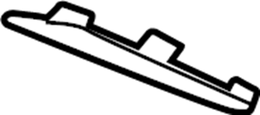 View ML3Z17C755BA Bumper Trim (Upper) Full-Sized Product Image