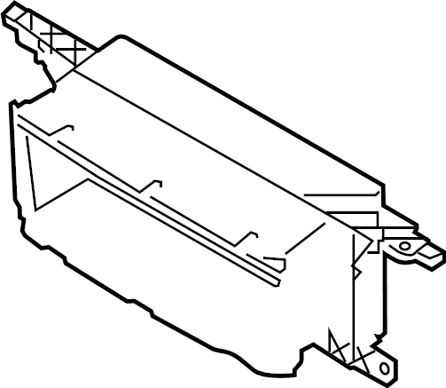 View ML3Z8475E Radiator Shutter Assembly (Lower) Full-Sized Product Image