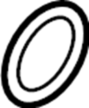 View BC3Z8590F Hose. Ring. Seal. (Upper, Lower) Full-Sized Product Image