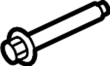 View W721403S437 Water pump stud.  Full-Sized Product Image